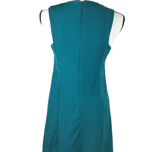 NWT! Zara Trafaluc Green A-Line Sleeveless Dress Size Small - Picture 4 of 6